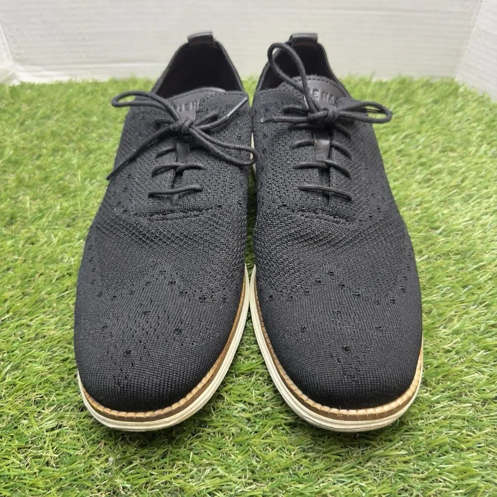 Cole Haan Shoes Mens Size 11.5 M Grand OS Wingtip Oxford Stitchlite C27959 Black